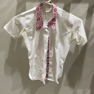 Equine Couture girls show shirt size 8